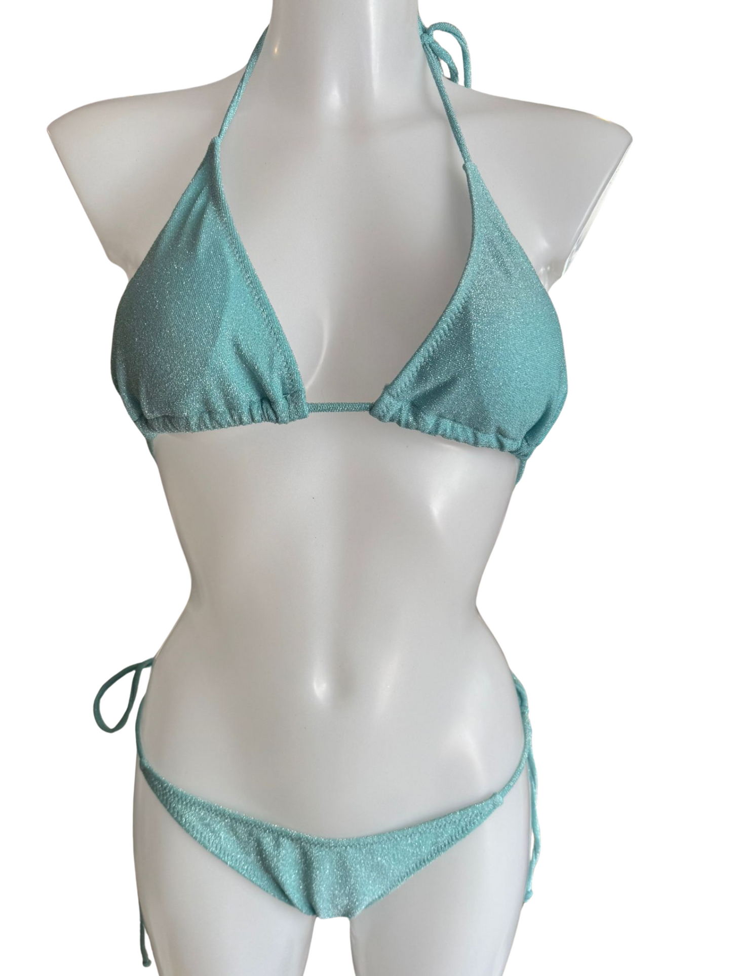 Aqua Glitter 3 Piece Set