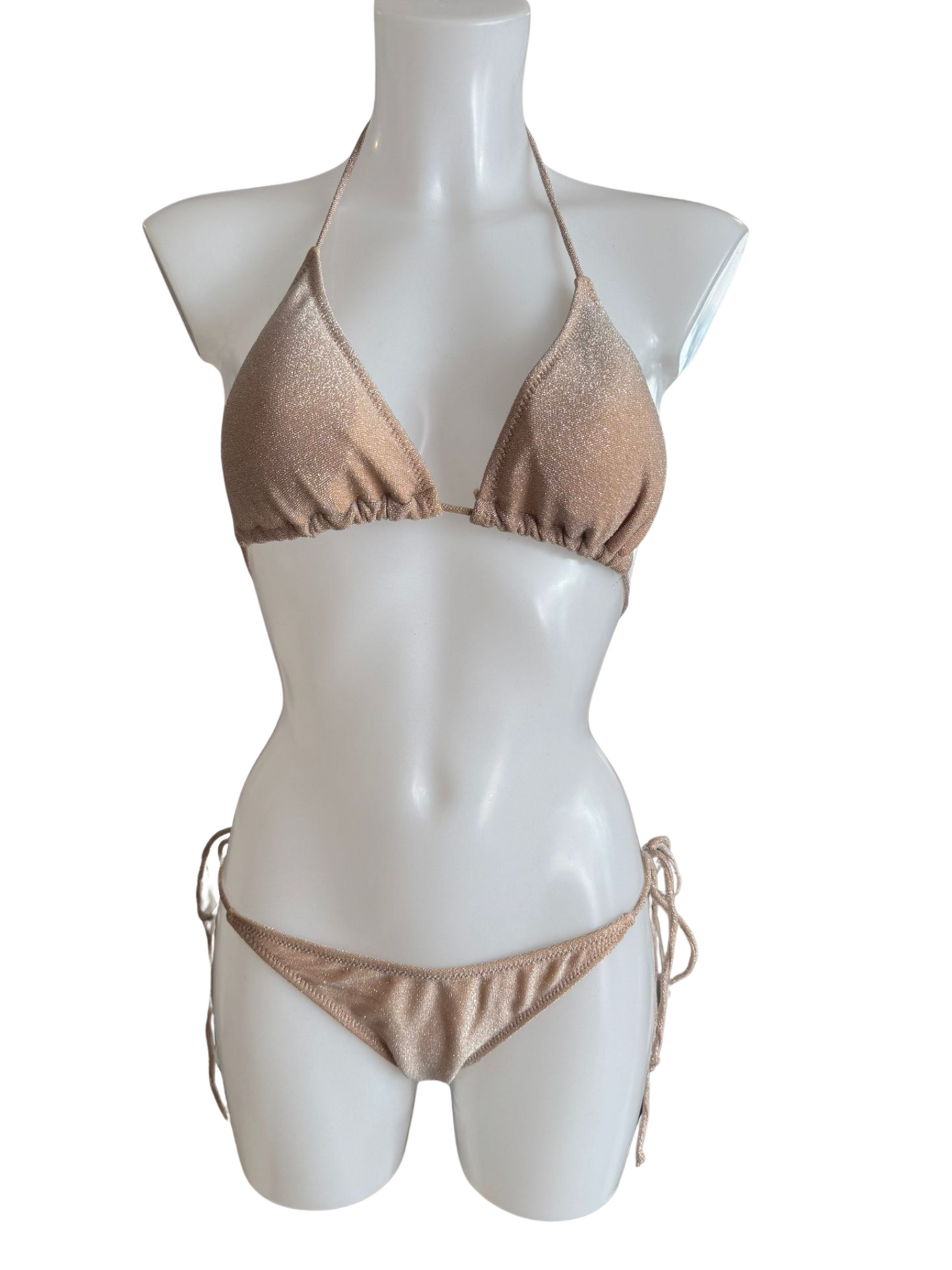 Nude Glitter 3 Piece Set