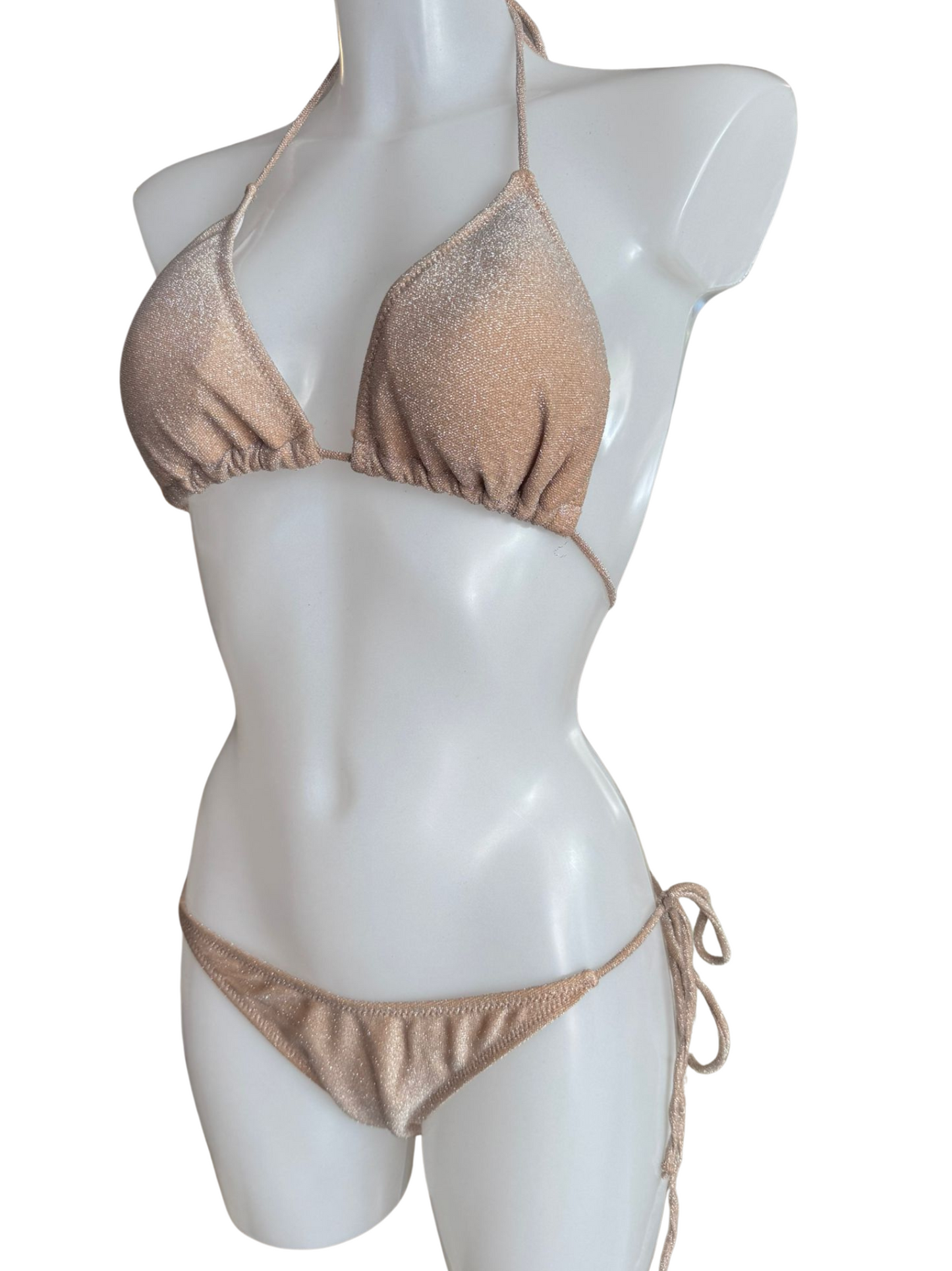 Nude Glitter 3 Piece Set