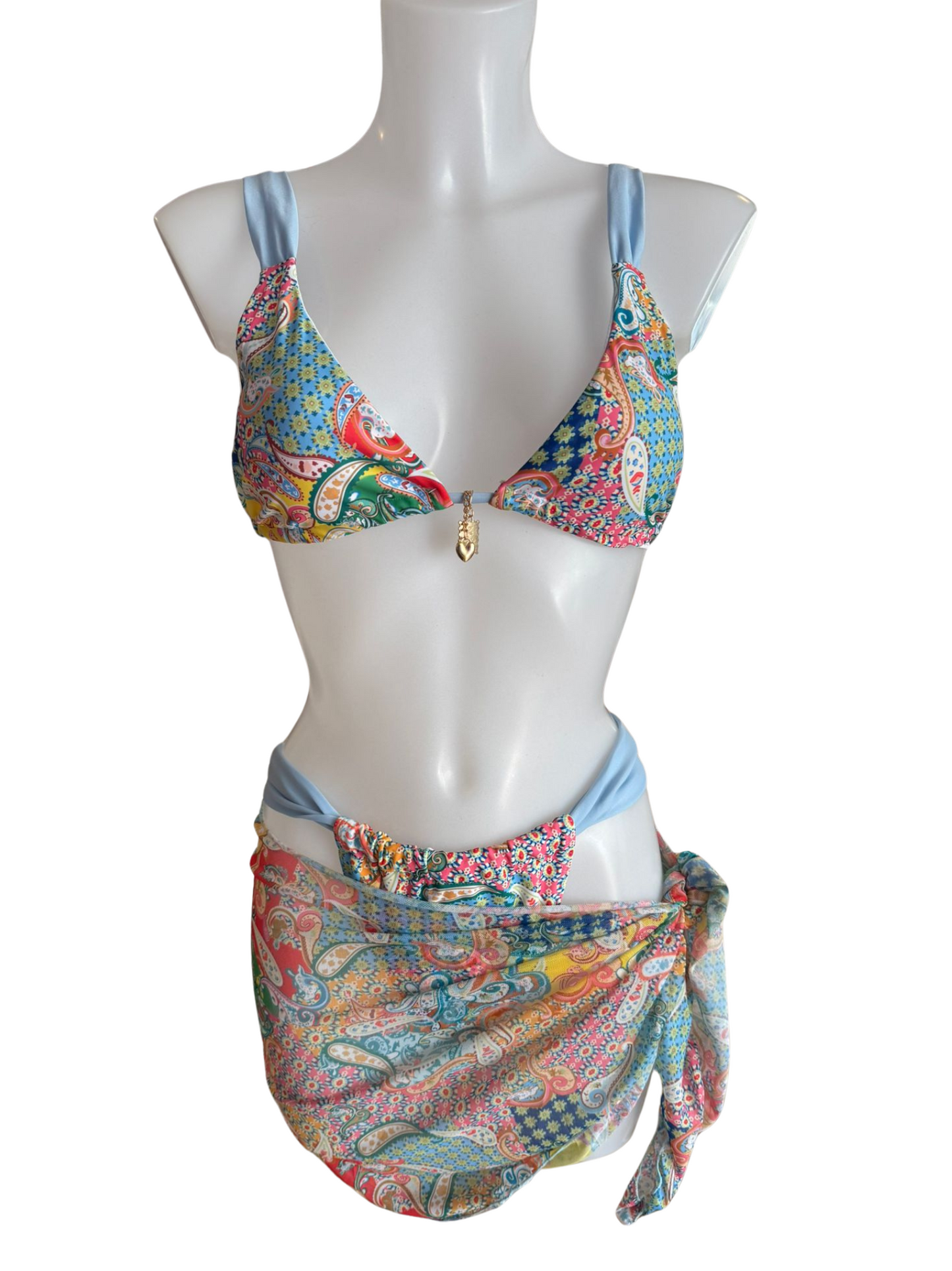 Paisley Printed 3 Piece Set