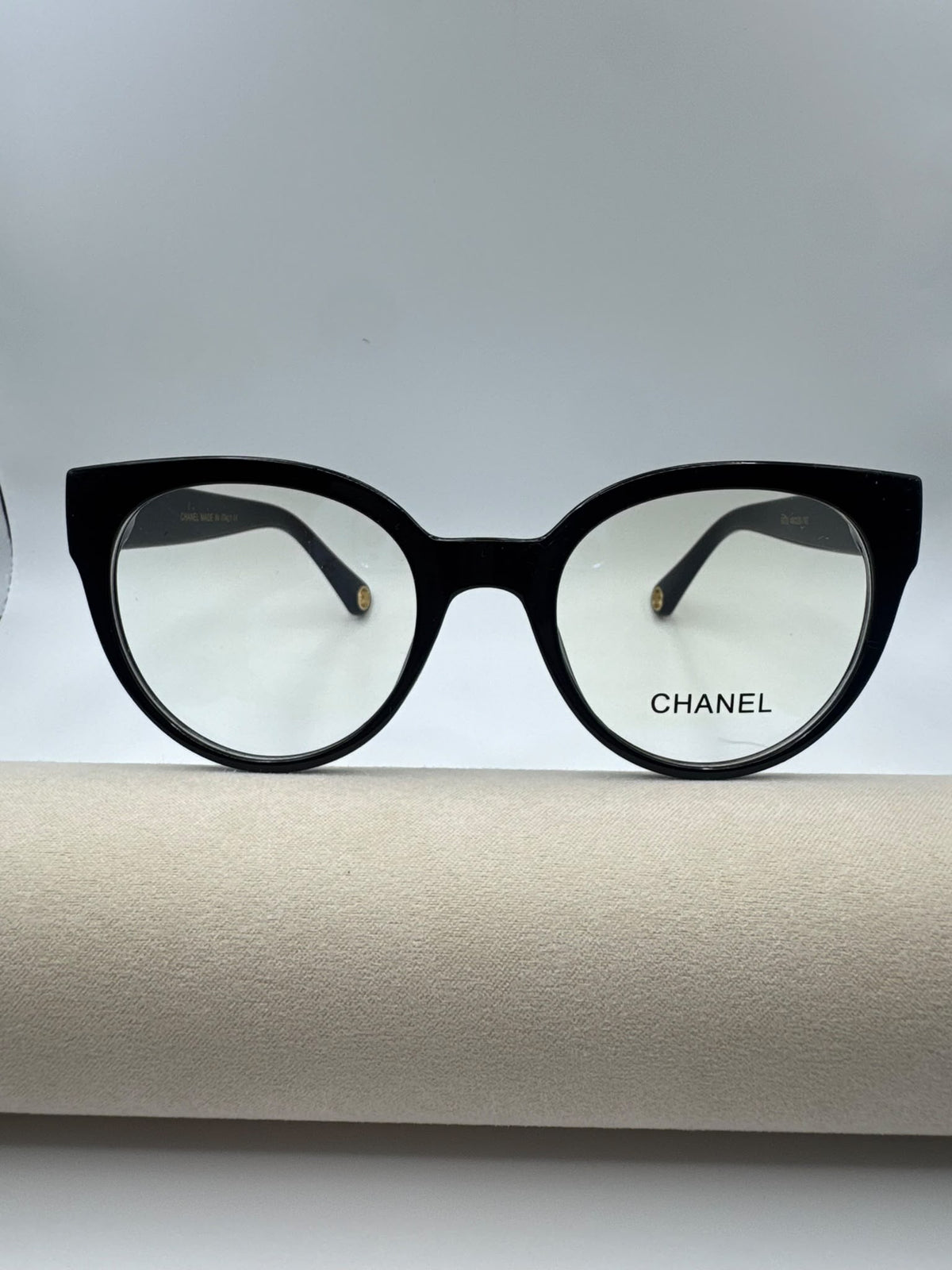 Black Clear Lense C Sunglasses