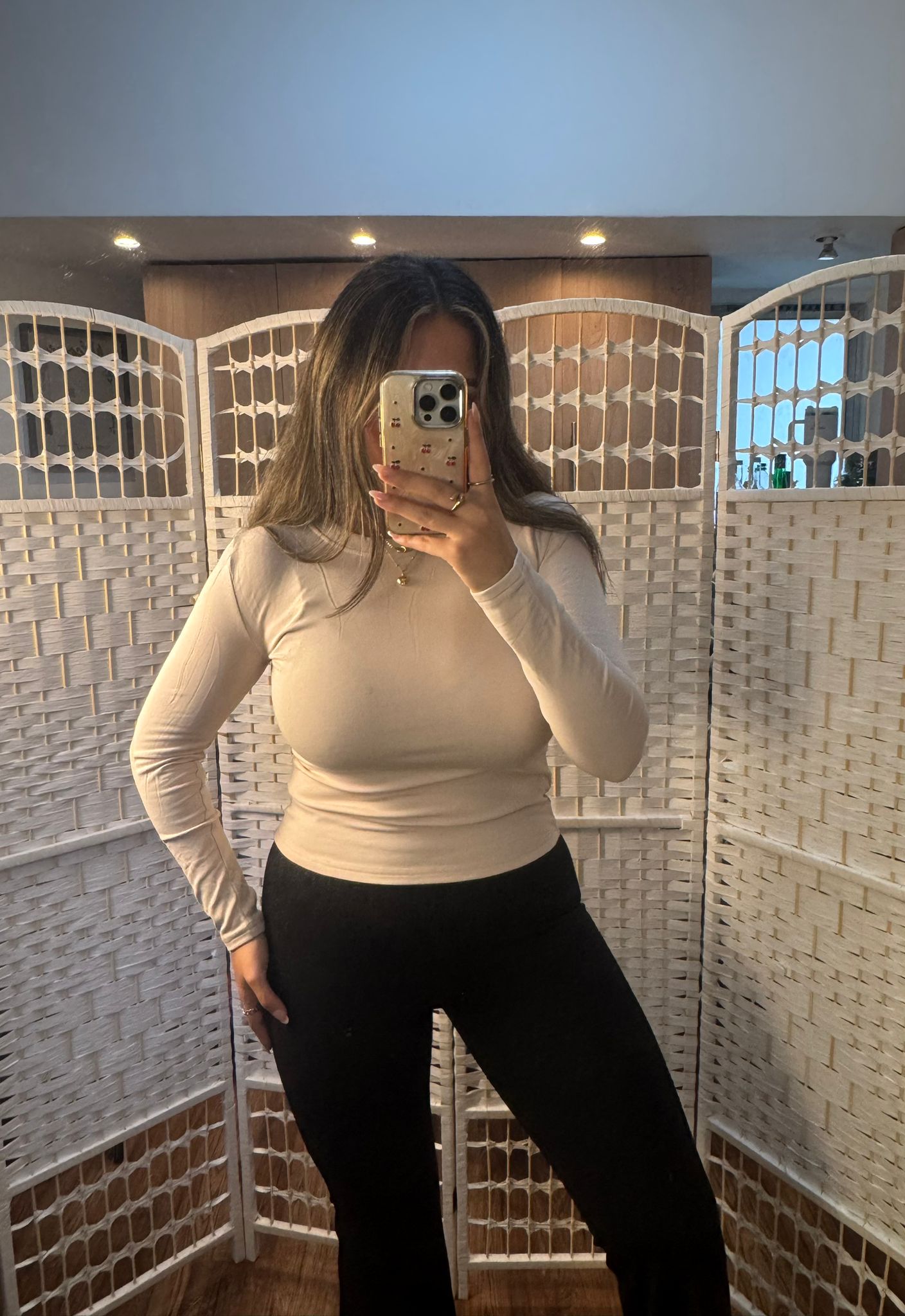 SYDNEY Chocolate Black High Waisted Scuba Flare Trousers