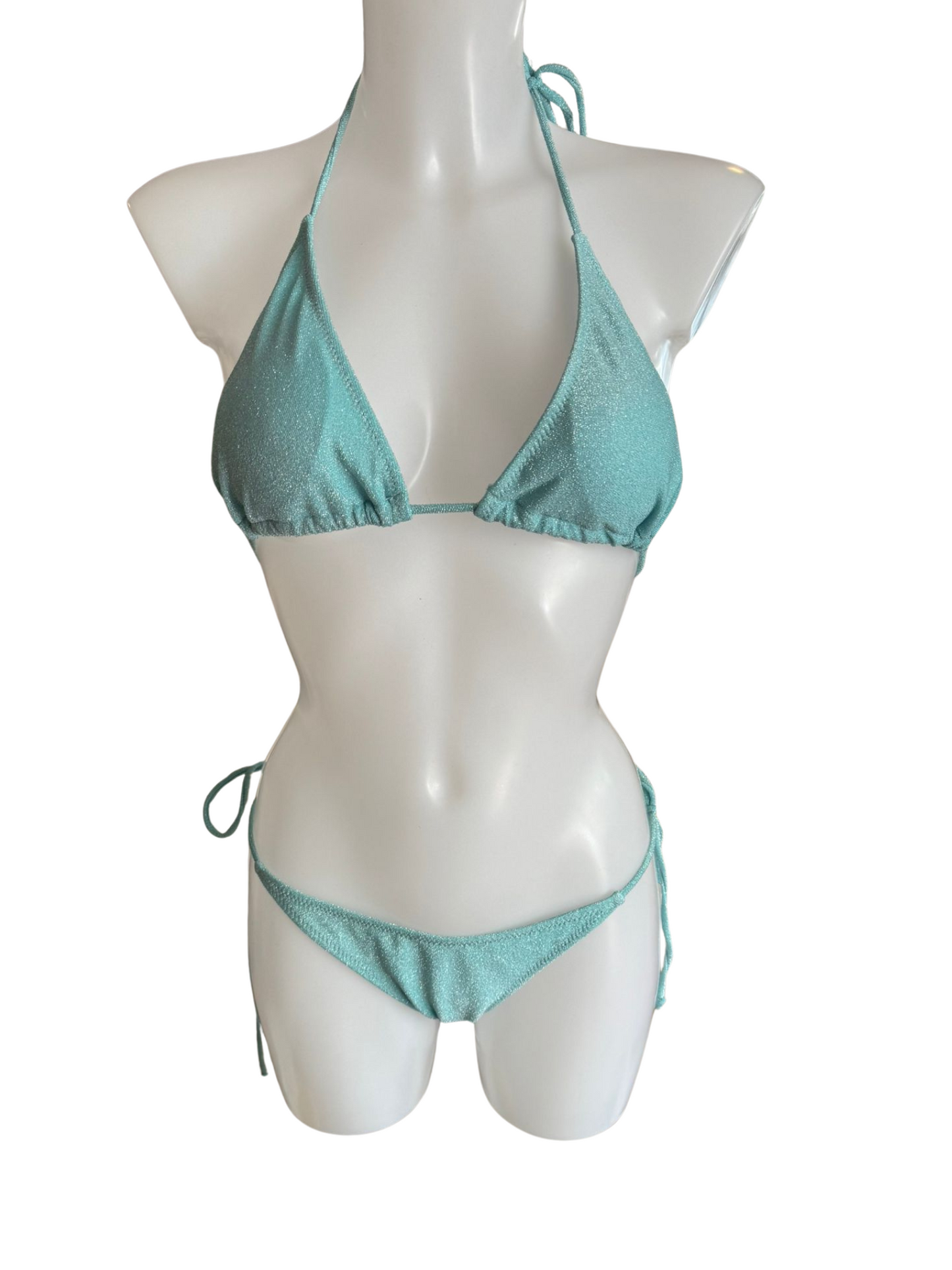 Aqua Glitter 3 Piece Set