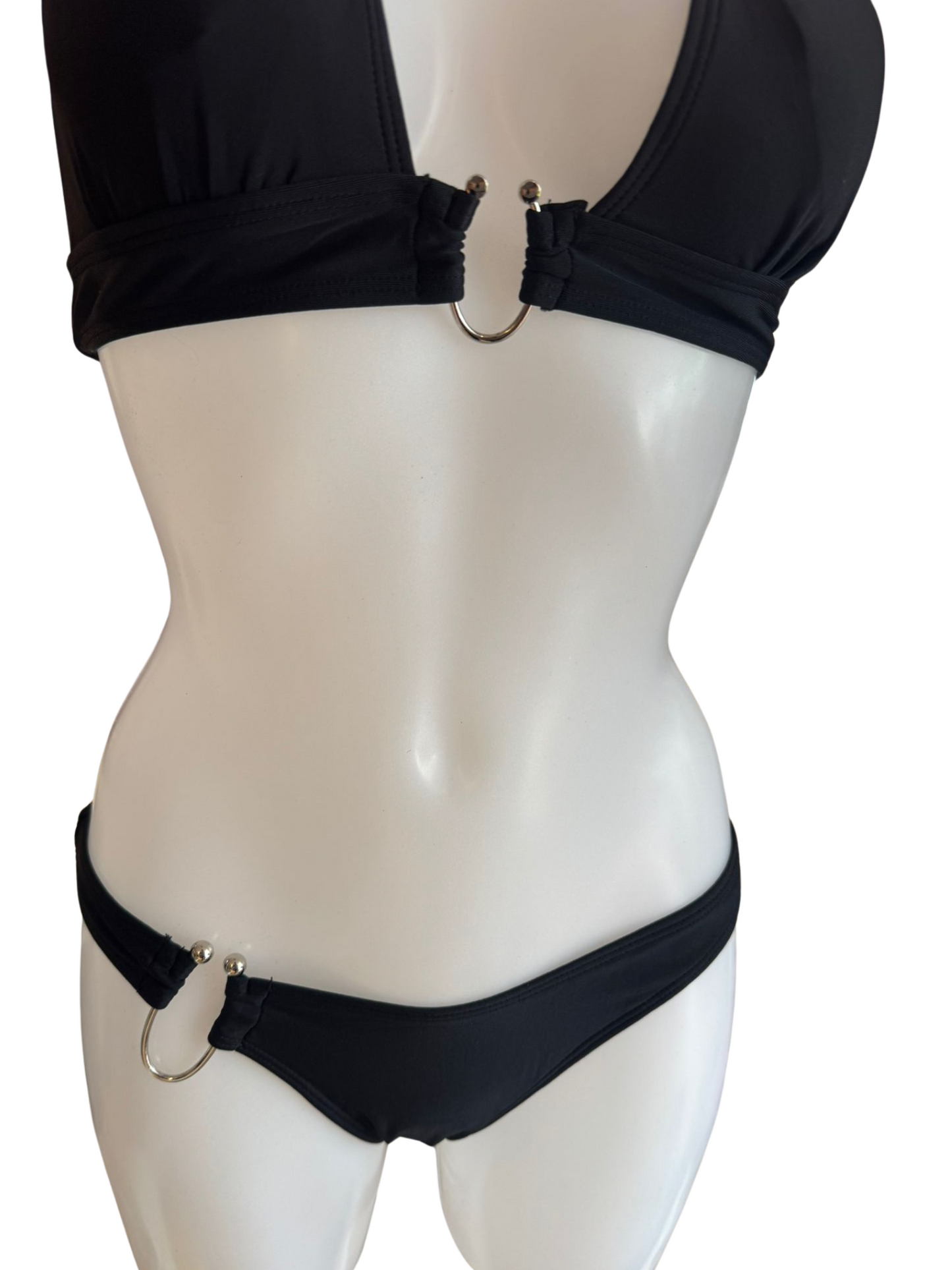 Halterneck Black Bikini