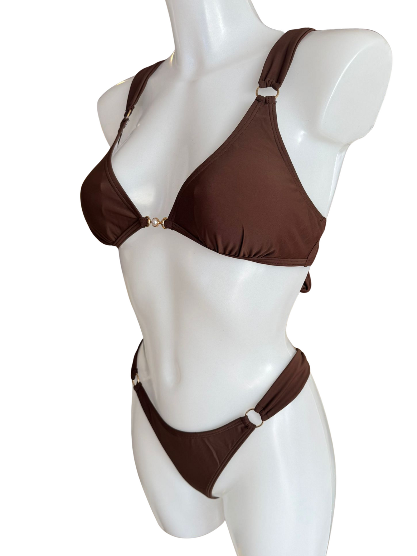 Brown Pearl Two Piece