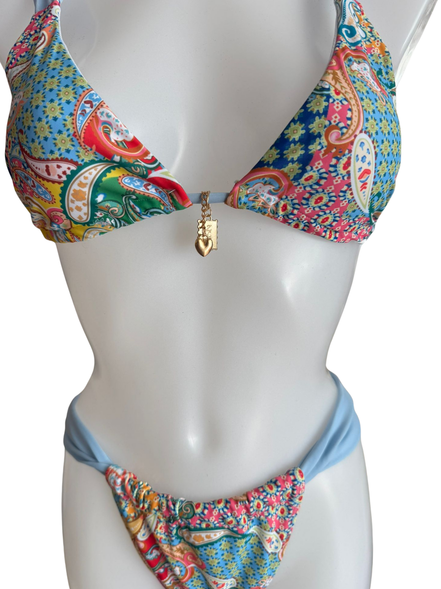 Paisley Printed 3 Piece Set