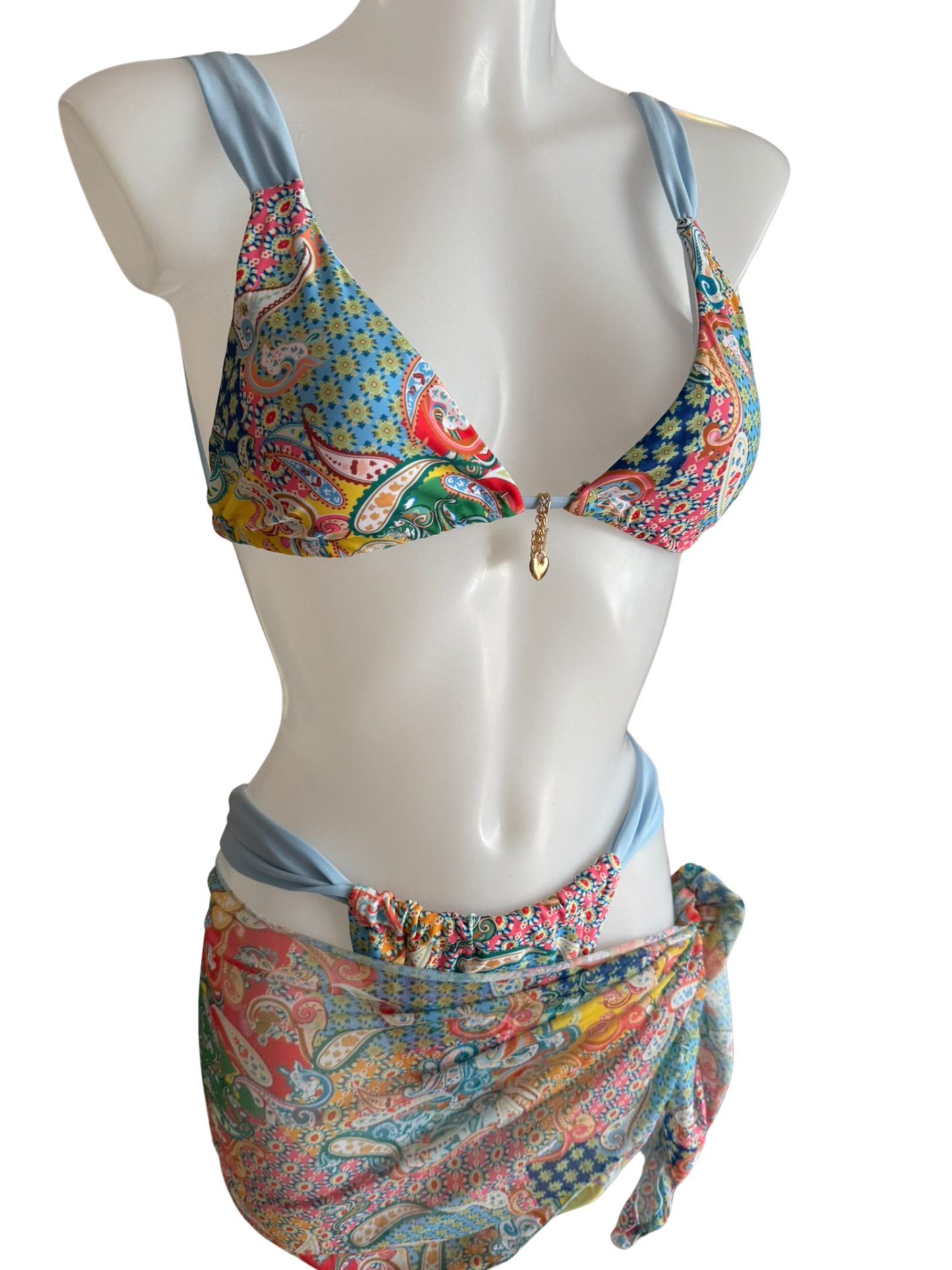 Paisley Printed 3 Piece Set
