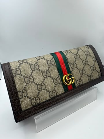 Red Stripe G Full Size Purse