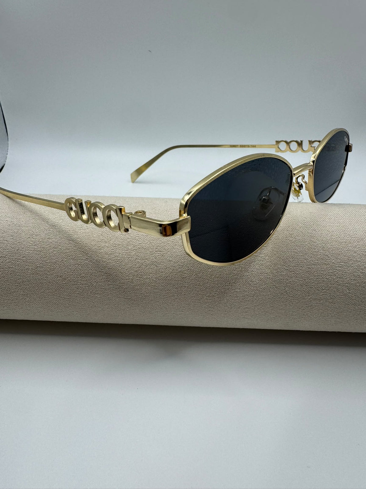 Slim Frame Gold G Sunglasses